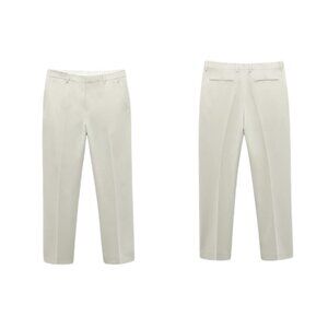 ZARA SUIT TROUSERS - LIMITED EDITION WHITE 5645/806